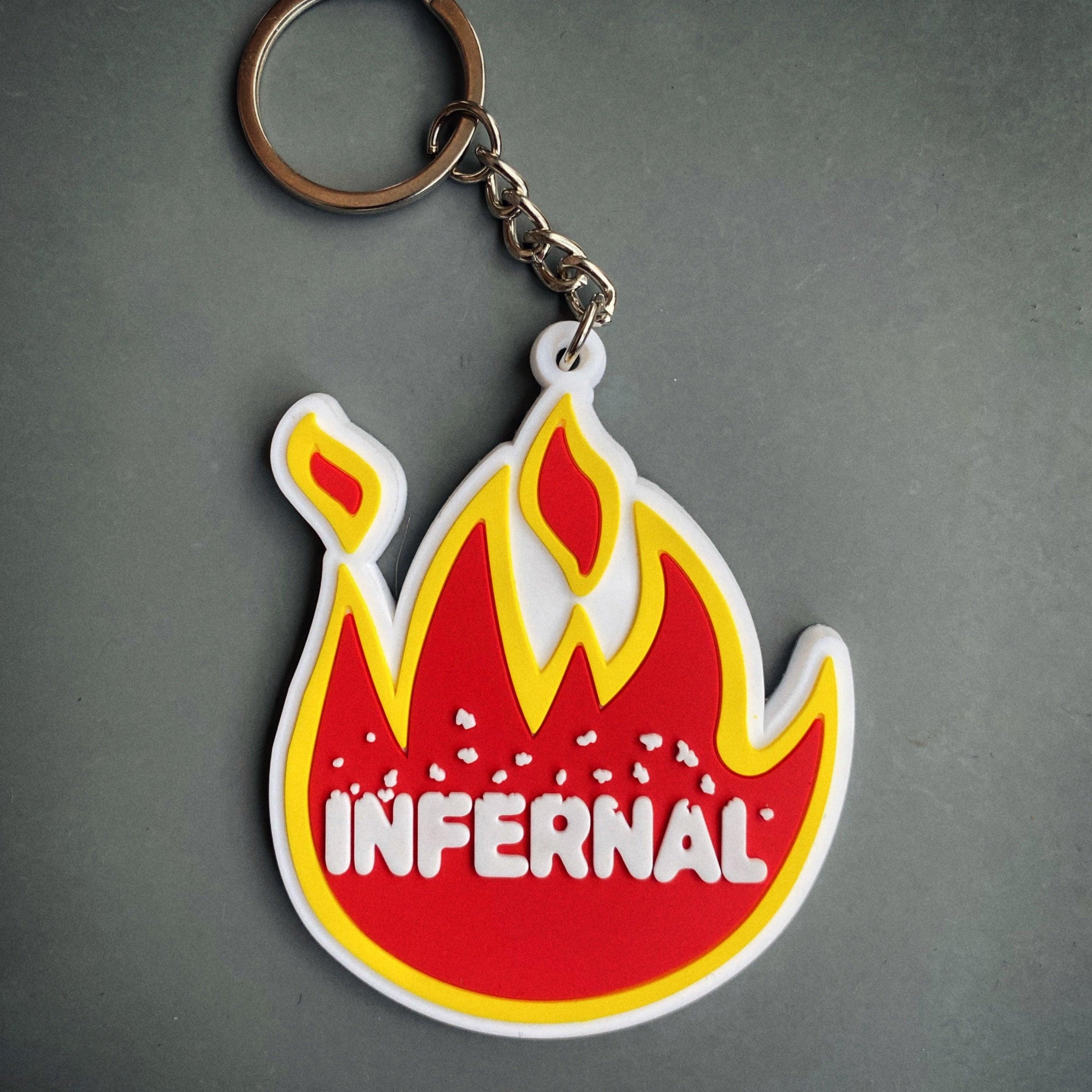 3D Rubber Keychain